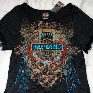 Harley Davidson Bling Top